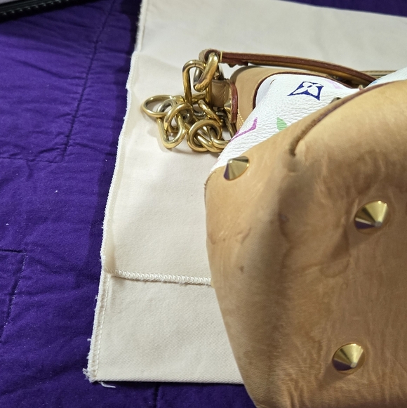 Louis Vuitton Murakami Monogram Multicolor Judy Shoulder Bag - Picture 10 of 16